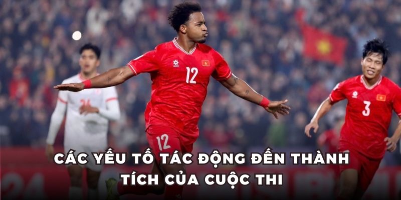 Các yếu tố tác động đến thành tích của các đội bóng